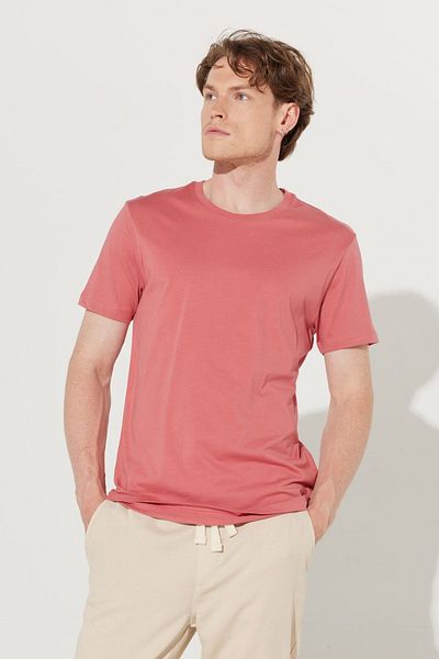 AC&Co / Altınyıldız Classics Ανδρικό T-shirt Tile Crew NeckSlimFit - 100% βαμβάκι
