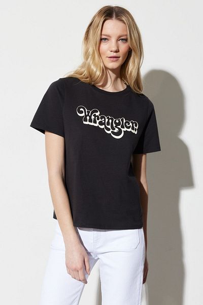 WRANGLER Crew Neck 100% Cotton Regular Fit T-Shirt