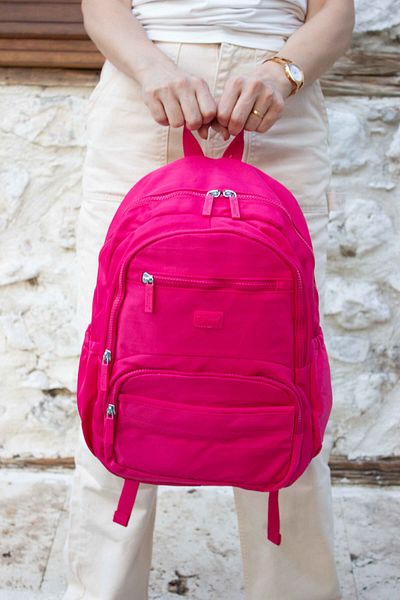 KAFF Young 17303 Pink Unisex Backpack with Laptop Compartment