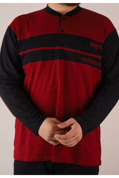 ŞİPKA 100% COTTON SUPERIOR MEN'S PLUS SIZE PAJAMA SET 835