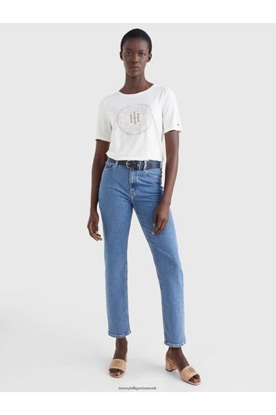 Tommy Hilfiger Suede Crested Regular Fit T-Shirt