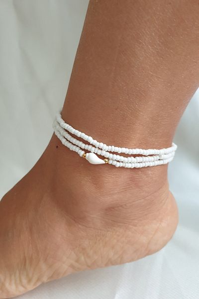 SelinDiamond Seashell Elastic Set of 3