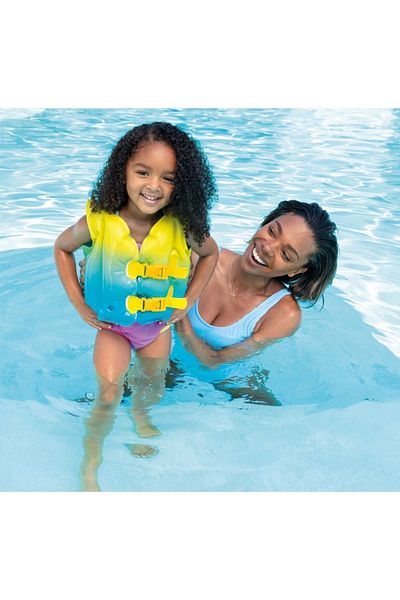 Intex 3-6 Years Blue Lagoon Pool and Sea Life Jacket
