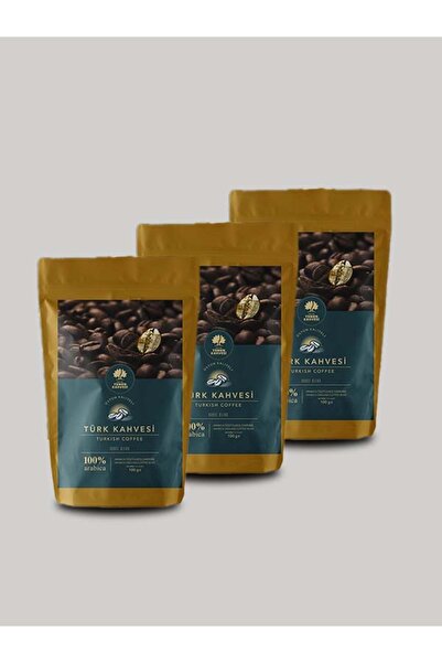 YEMEN KAHVESİ 100 GR TÜRK KAHVESİ 3 'LÜ SET