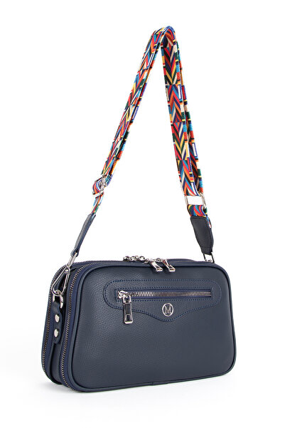 HNB ÇANTA Women's Three-Eye Crossbody Shoulder Bag Mv070