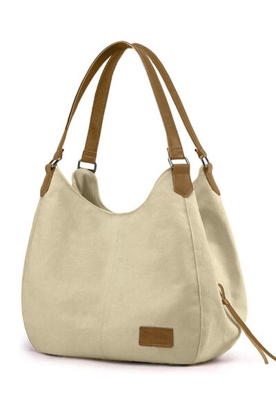 Cappadocia Vintage 3286 Lonia Kadın Krem Ekru Kanvas Pamuklu Günlük Omuz El T...