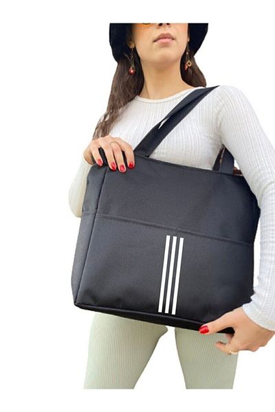 CKSpor 36*36*12 Geantă de umăr pentru femei cu design în dungi