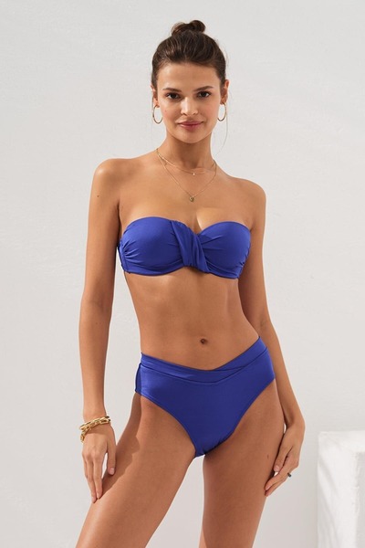 Pierre Cardin Kadın Balenli - Kaplı Straplez Clarke Kaplı Straplez Bikini Cla...