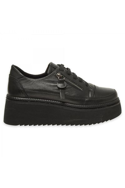 Mammamia D24Ka-3515Z Pantofi negri casual pentru femei