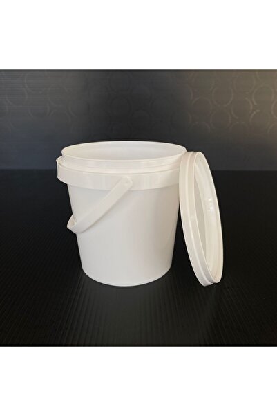Pause Art Home 500 CC PLASTİK KOVA - BEYAZ - 500 ML SAPLI GIDAYA UYGUN SIZDIR...
