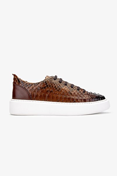 Valmenti Erkek Hakiki Deri Taba Sneakers & Spor Ayakkabı