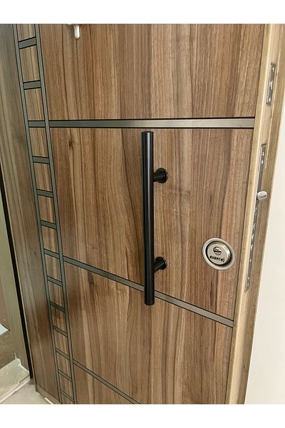 HOMDEP 40CM Adjustable Pipe Type Steel Door Pull Handle