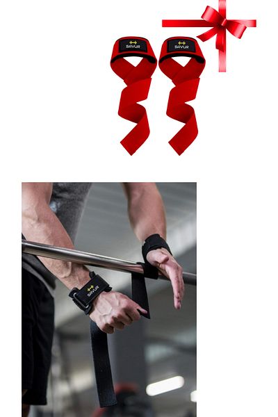 SAVUR Fitness Strap with Wrist - Weight Strap Gift