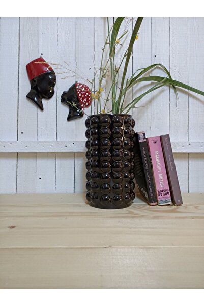 ClayLight Baloncuk Dokulu Büyük Vazo