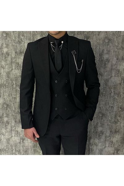 Terziayhan Full Set Black Suit