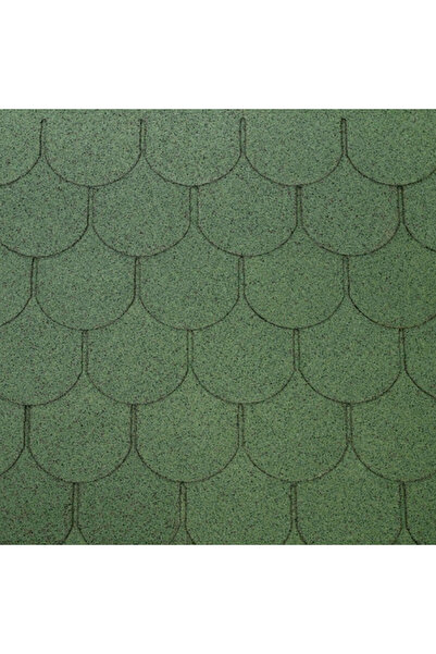 SHINGLE ŞINGIL YEŞİL SİM KIRILMAZ 2,56M2  (YAPRAK YAPRAK)