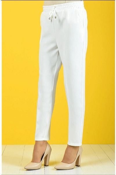 memetti m şekil Gray Large Size Carrot Leg Women's Trousers