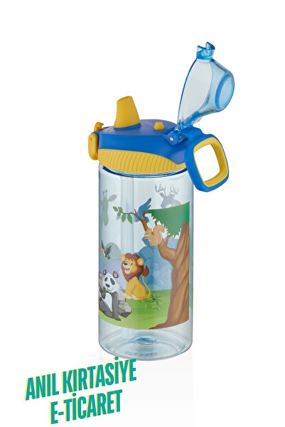 Vagonlife Vagon Life Tritan 500ml Silikon Pipetli Çocuk Su Matarası