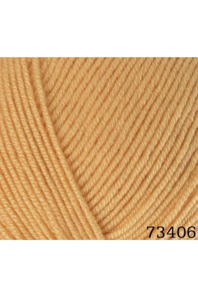 Himalaya Everyday Super Luxury Lux Rope Hand Knitting Rope Anti Pilling Super Luxury 73406- Mustard Yellow