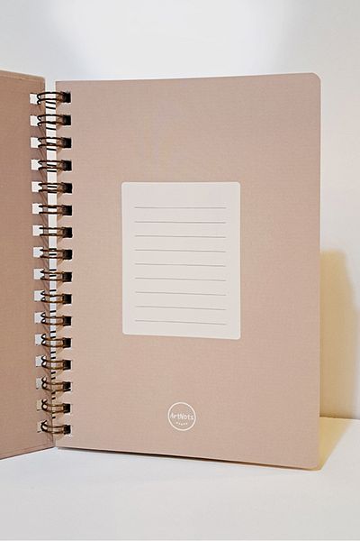 ArtNots A5 Indefinite Planner Agenda / Minimalist Art 3