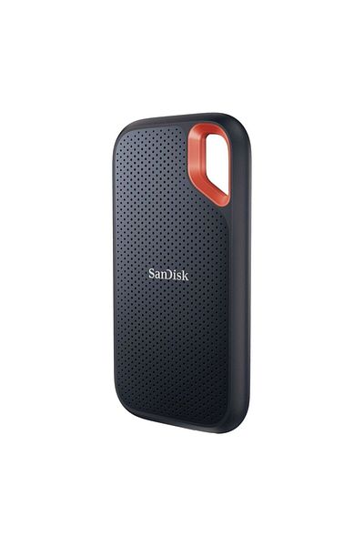 SanDisk محرك أقراص SSD محمول بسعة 500 جيجابايت باللون الأسود وسرعة 1050 ميجابايت/ثانية SSD V2