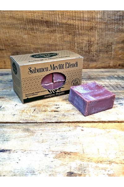 Sabuncu Mevlüt Efendi Natural Lavender Bath Soap 400 gr (4 PCS)