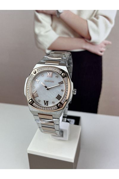 Quantum STEEL WOMEN'S WRISTWATCH 41MM 5 ATM WATERPROOF