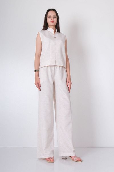 Panda Linen Summer Set - Unlined and Inside Shows