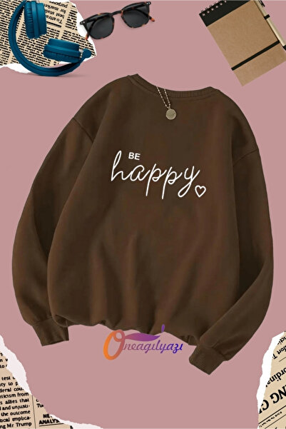 oneagılyazı Hanorac Be Happy pentru femei/fete - Imprimat