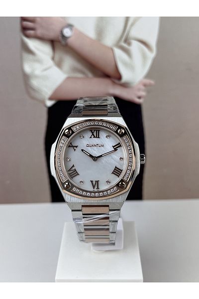 Quantum STEEL WOMEN'S WRISTWATCH 41MM 5 ATM WATERPROOF