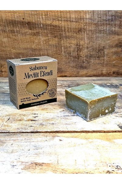 Sabuncu Mevlüt Efendi 100% Raw Laurel Oil Soap 100 gr (1 PC)