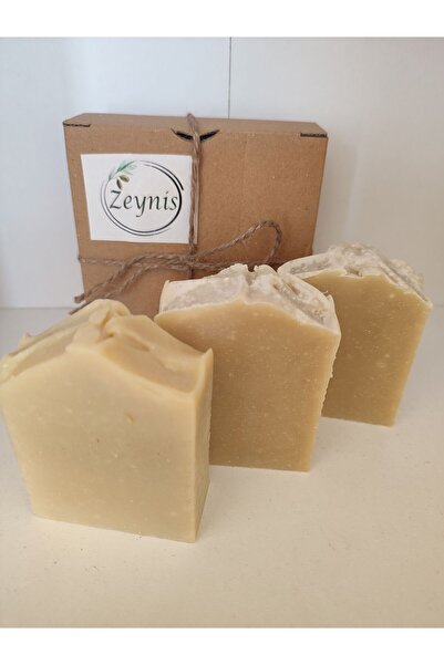 zeynis قطعة واحدة من صابون تجميل حليب الماعز - طبيعي مصنوع يدويًا، مرطب