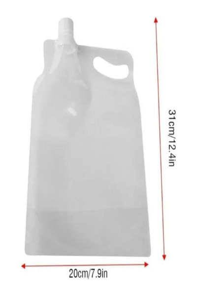 Alfa Life Marketing Plastik Kapaklı Su Torbası 1 Litre