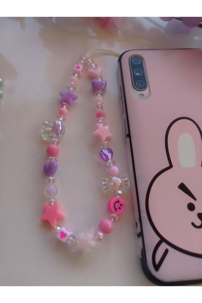 LORESİMA AKSESUAR Pastel Tonları Telefon Charmi