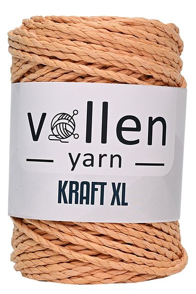 vollen yarn Σχοινί από χαρτί Twist, Σχοινί Raffia από χαρτί, Σχοινί για ραπτομηχανή, Σχοινί για ψάθινη τσάντα και καπέλο, 250 γρ., άχυρο