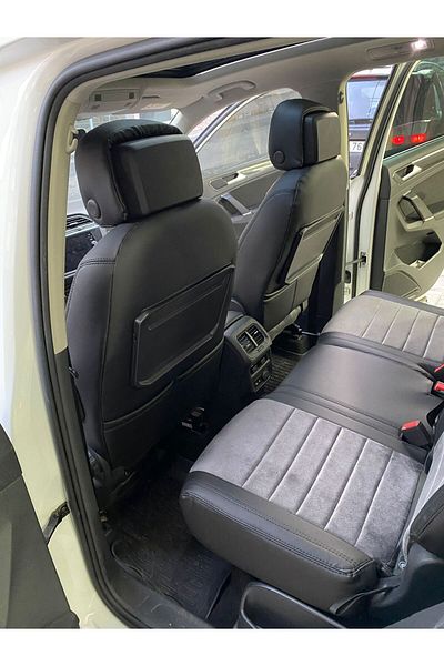 Volkswagen Tiguan متوافق مع 2016-2020 المقاعد الخلفية الخلفية 2 1 موديل مسند الذراع الخلفي