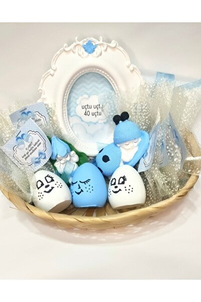Nazenindusleri Mini Kırk Uçurma Sepeti Erkek Bebek 40 Uçurma Sepeti