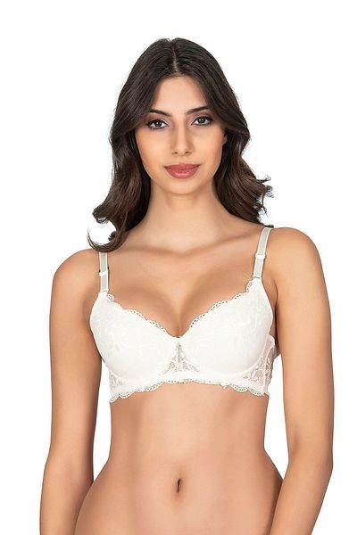 Belvü 1113 Ecru – Lace Hollow Luxury Bra