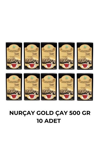 Nurçay Nurçay Gold Gift 500 Gr - 10 Pieces