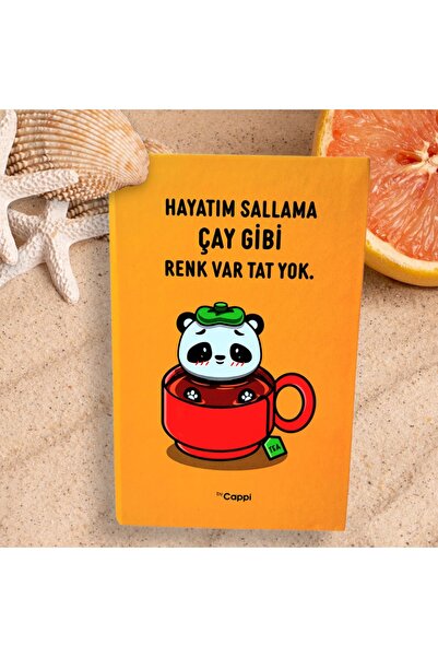 ÇİLEKHOMEAVM ORANGE Culoare scrisă orală copertă rigidă Album de însemnări Jurnal de memorie Notebook NOTEBOOK & AGENDA