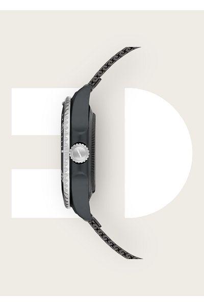 Milano X Change 5 Atm Waterproof Men's Wristwatch with Mesh Cord