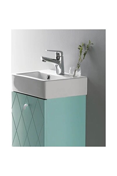 Turkuaz Mini Lavabo 28 X 37 Cm (DOLAP HARİÇ)