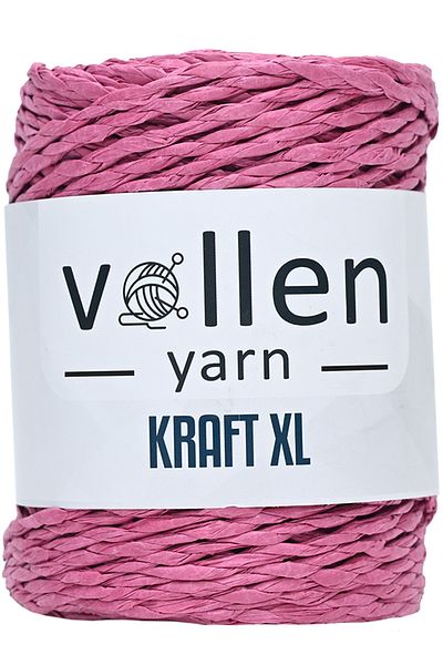 vollen yarn Twisted Paper Rope Rope, Paper Raffia Rope, Sewing Machine Rope, Straw Bag And Hat Rope, 250gr, Fuchsia
