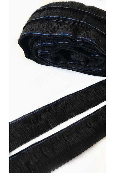 Ozpas Black Tassel Decorative Strip - 2.5 Cm X 5 M