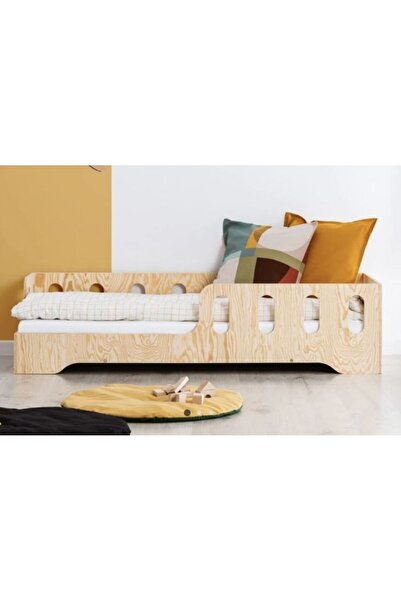 MFG AHŞAP Montessori Çocuk Yatağı Çocuk Karyolası 90x190