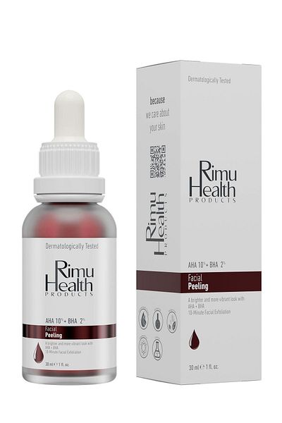 Rimu Health Products Revitalizing and Skin Tone Equalizing Facial Peeling Serum 30 Ml (aha 10% + Bha 2%)