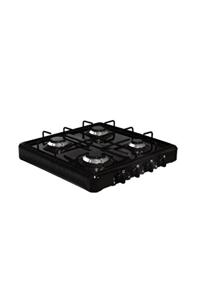 SENFONİ 4 Gözlü Setüstü Ocak Siyah Lpg Tüp Ayarlı