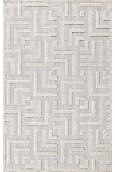 Dinarsu Halı Grace 54100 261 Krem Hasır Halı