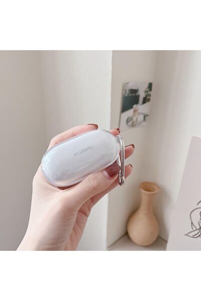 NANOSPACE Huawei Freebuds SE - حافظة شفافة من السيليكون TPU، المنتج ليس سماعة...
