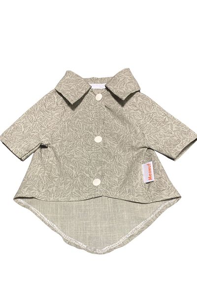 meowuf Autumn Shirt Cat and Dog Outfit 1-11 Kg